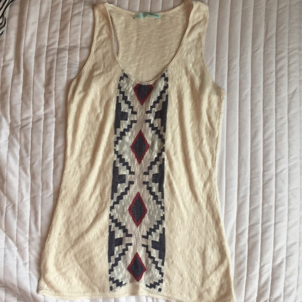 Knitted tank